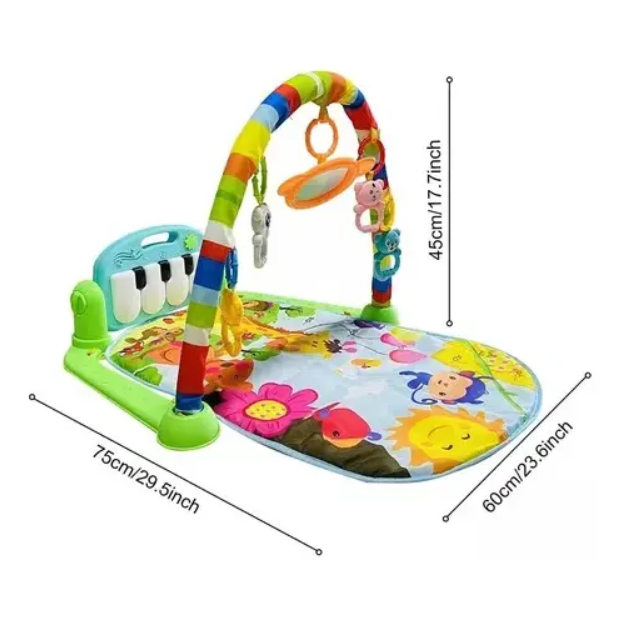 gimnasio piano musical tapete de juegos para bebés hr5623 1