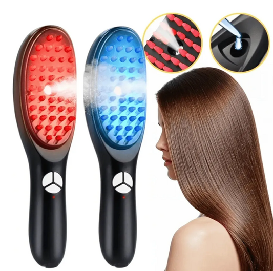 Cepillo Masajeador Capilar Crecimiento Cabello Exfoliante