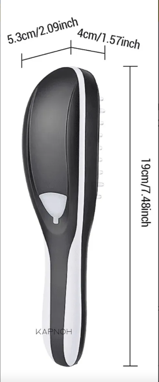 Cepillo Masajeador Capilar Crecimiento Cabello Exfoliante