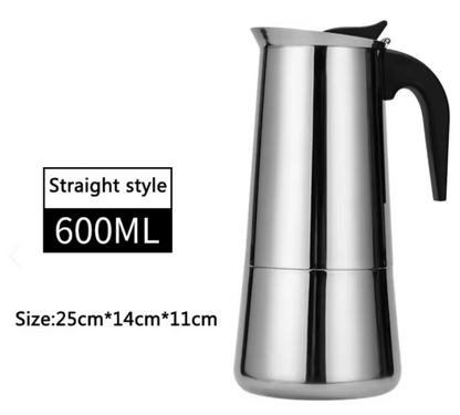 Cafetera Italiana Moka Espresso 6 Tazas