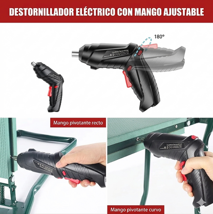 Destornillador Atornillador Electrico Inalambrico Recargable