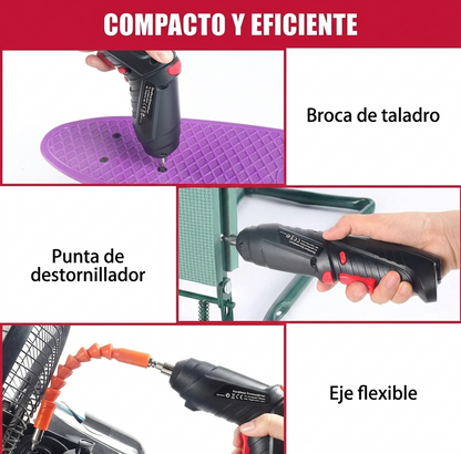 Destornillador Atornillador Electrico Inalambrico Recargable